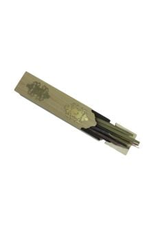 Ahşap İşlemeli Kalem Kutusu Sanatsal Kalem Kutusu Hat Kalemliği Kaligrafi Kalemliği