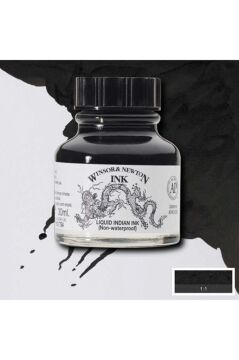 Winsor & Newton Çizim Mürekkebi 30ml Liquid Indian 754