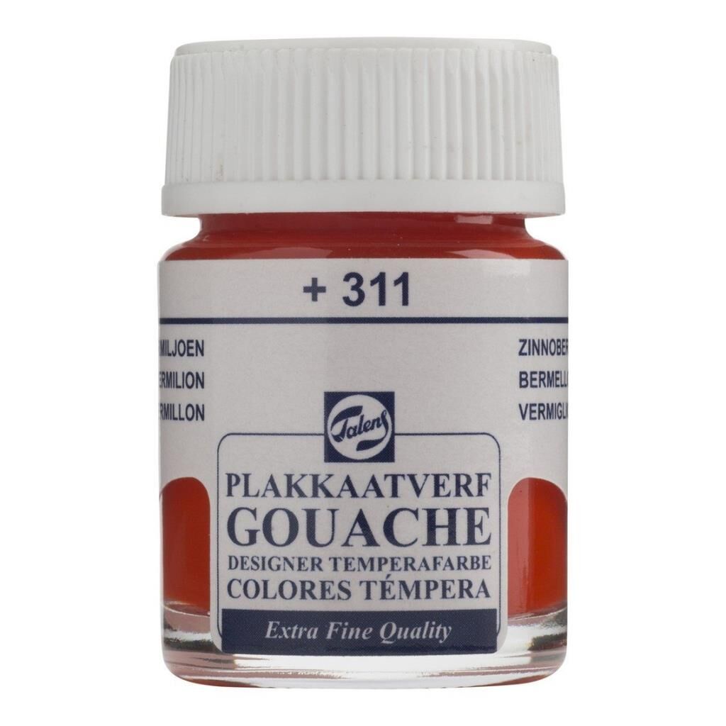 Talens Extra-Fine Designer Guaj Boya 16 ml Vermilion 311