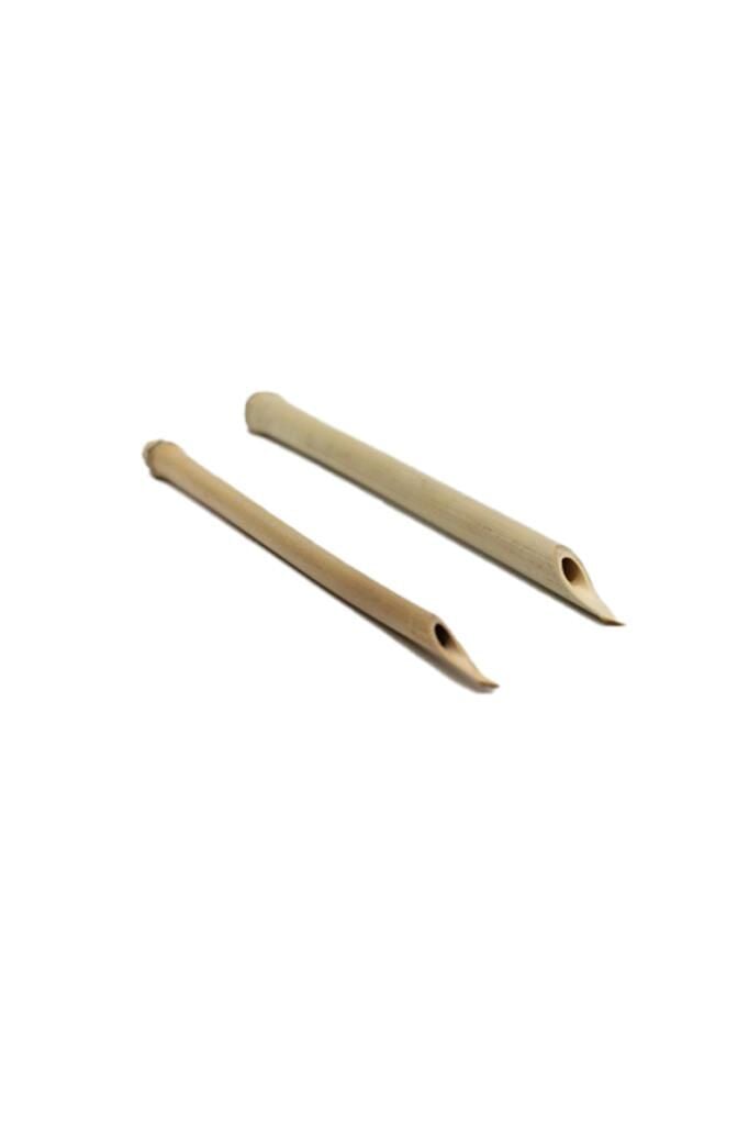 Bambu kalem ( 2 Adet ) Bambu kamış kalem Hat kalemi Kamış kalem