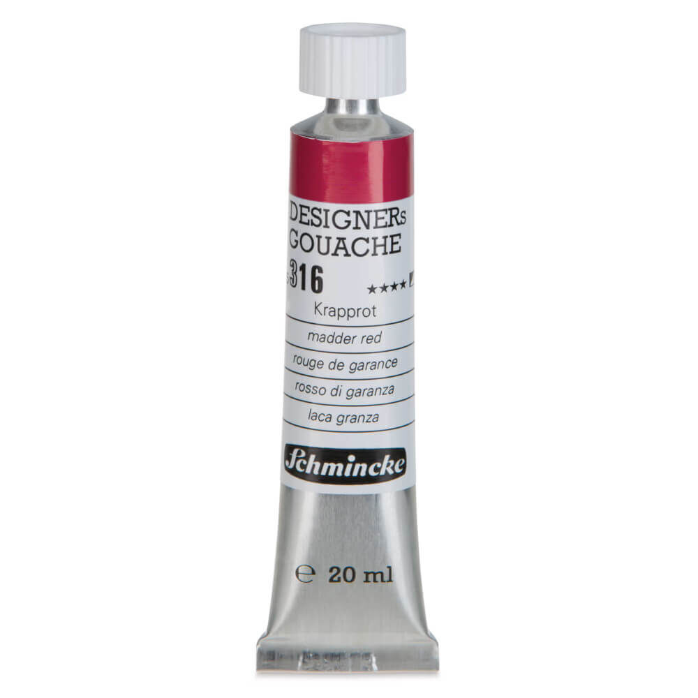 Schmincke HKS Designers Guaj Boya 20 ml Madder Red 316