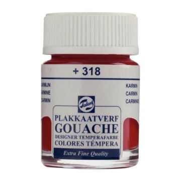 Talens Extra-Fine Designer Guaj Boya 16 ml Carmine 318