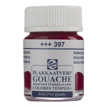 Talens Extra-Fine Designer Guaj Boya 16 ml Permanent Rose (Magenta) 397
