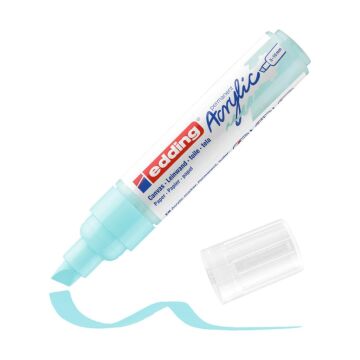 Edding 5000 Kalın Uçlu Akrilik Markör - Pastel-Mavi - 5-10 Mm’Lik Kesik Uç