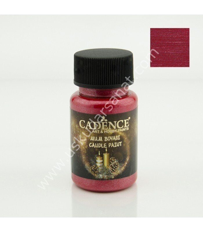 Cadence Mum Boyası 50 ml Kırmızı 2133