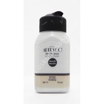 Artdeco Metalik Akrilik Boya 75 ml 3722 GÜMÜŞ