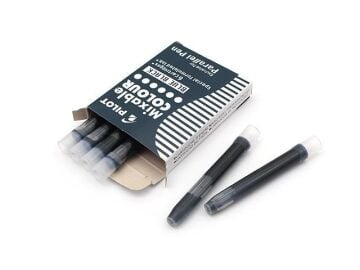 Pilot Parallel Pen  Mürekkep Kartuş - Renk : Mavi Siyah 6 ad