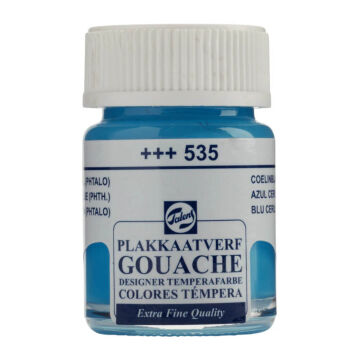 Talens Extra-Fine Designer Guaj Boya 16 ml Cerulean Blue 535
