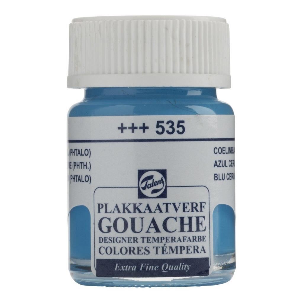 Talens Extra-Fine Designer Guaj Boya 16 ml Cerulean Blue 535