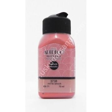 Artdeco Metalik Akrilik Boya 75 ml 3738 ANTİK BAKIR