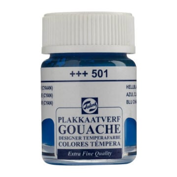 Talens Extra-Fine Designer Guaj Boya 16 ml Light Blue 501