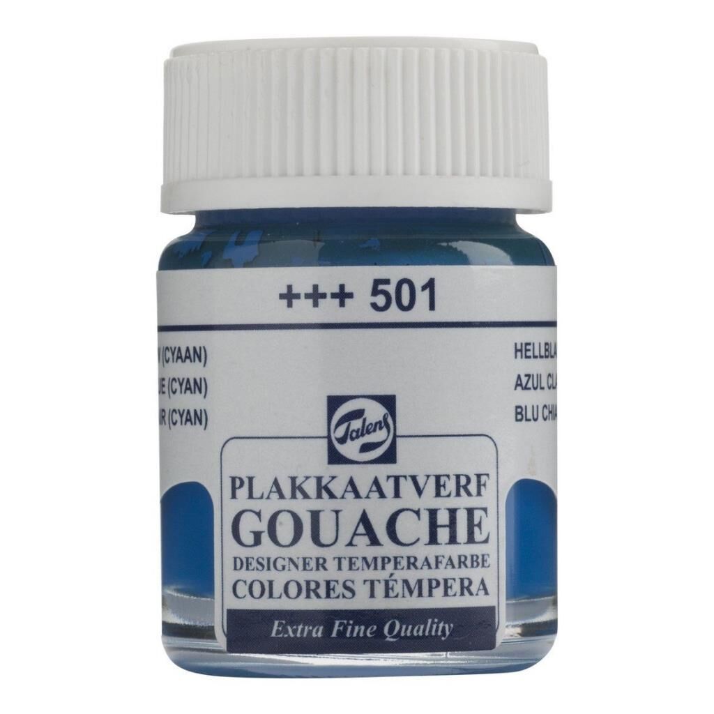 Talens Guaj Boya Cam Şişe 16ml 501 Light Blue