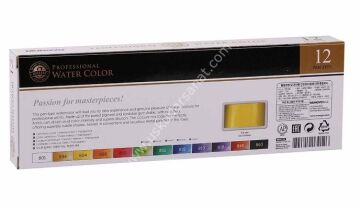 Mungyo  Professional Suluboya  1/1 Tam Boy Tablet 12 renk