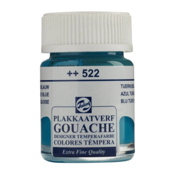 Talens Extra-Fine Designer Guaj Boya 16 ml Turquoise Blue 522