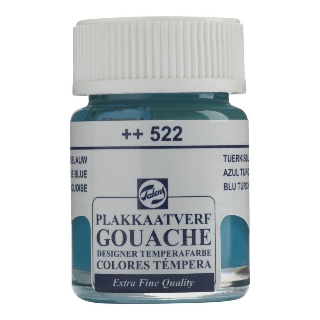 Talens Extra-Fine Designer Guaj Boya 16 ml Turquoise Blue 522