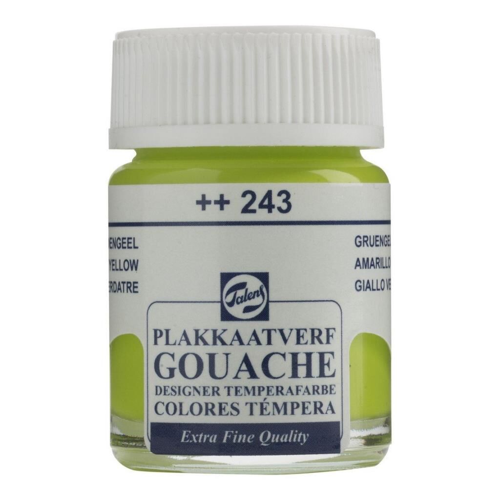 Talens Guaj Boya Cam Şişe 16ml 243 Greenish Yellow