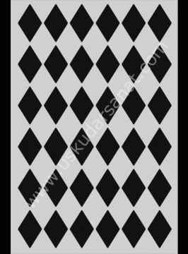 Mood Stencil Şablon 15X17 M003