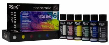 Rich Master Akrilik Set 60cc 6 Renk 