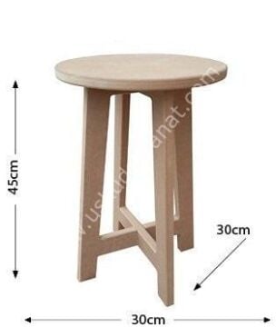 M2 TABURE DEMONTE AHŞAP OBJE