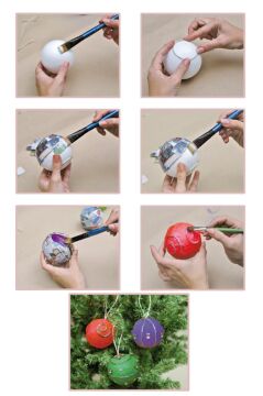 Strafor Top 20 CM Köpük Top Kapı Süsü 20cm 1 ADET