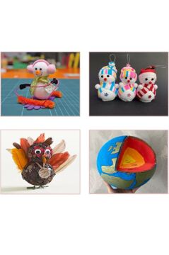 Strafor Top 12 CM Köpük Top Kapı Süsü Gezegen Sistemi Strafor Köpük Top 12cm