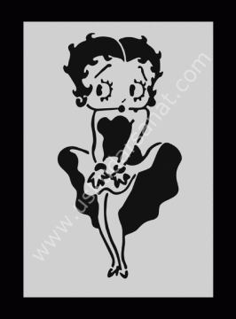 Mood Stencil Şablon 15X17 M011