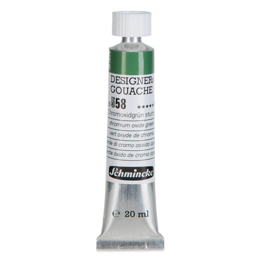 Schmincke HKS Designers Guaj Boya 20 ml Chromium Oxide Green 558