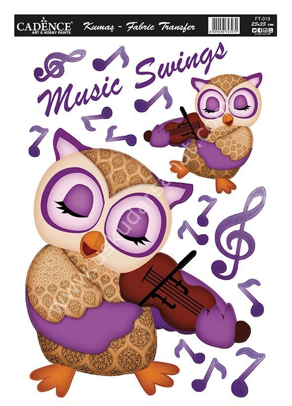 Cadence Kolay - Hazır Kumaş Transfer 25x35 FT-019