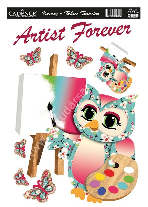 Cadence Kolay - Hazır Kumaş Transfer 25x35 FT-020