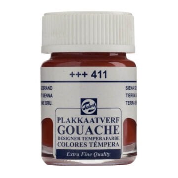 Talens Extra-Fine Designer Guaj Boya 16 ml Burnt Sienna 411