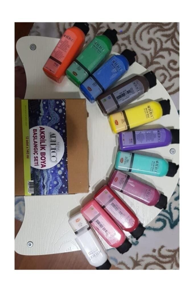 Akrilik Boya Başlangıç Seti 12x140 ml