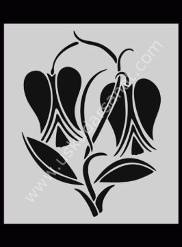 Mood Stencil Şablon 15X17 M016