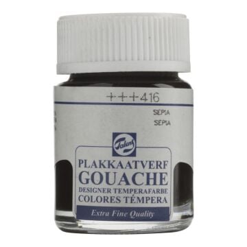 Talens Extra-Fine Designer Guaj Boya 16 ml Sepia 416