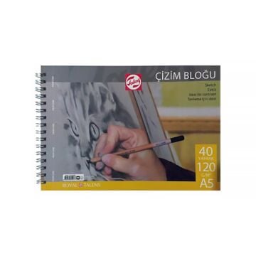 Talens Çizim Bloğu 120gr 40 yaprak A5