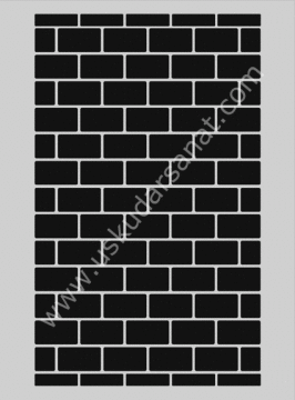 Mood Stencil Şablon 15X17 M018