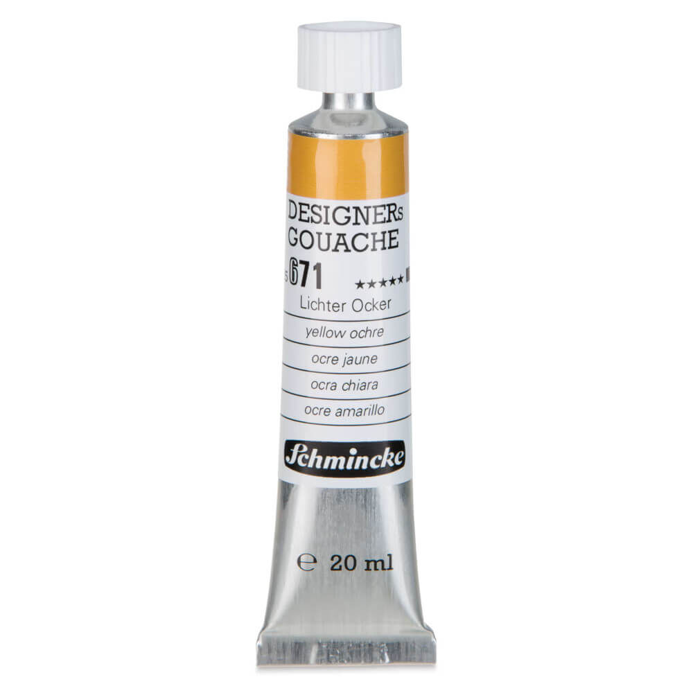 Schmincke HKS Designers Guaj Boya 20 ml Yellow Ochre 671