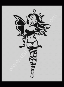 Mood Stencil Şablon 15X17 M022