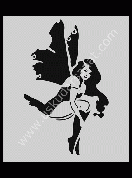 Mood Stencil Şablon 15X17 M023