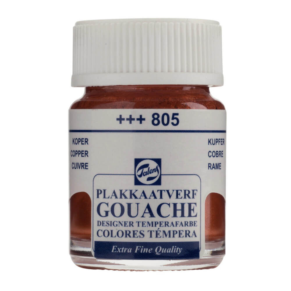 Talens Extra-Fine Designer Metalik Guaj Boya 16 ml Copper 805
