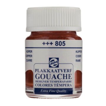 Talens Extra-Fine Designer Metalik Guaj Boya 16 ml Copper 805
