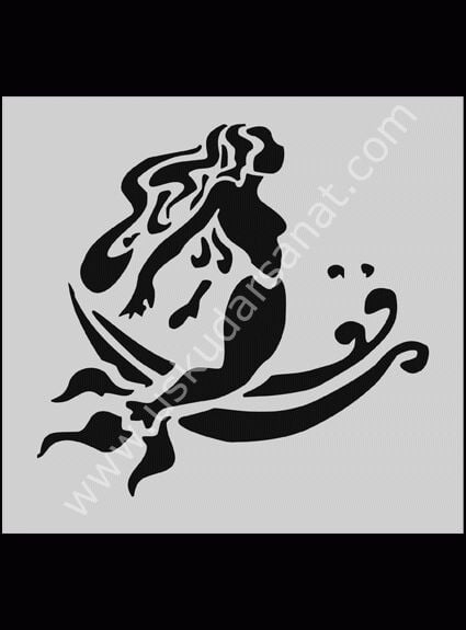 Mood Stencil Şablon 15X17 M025