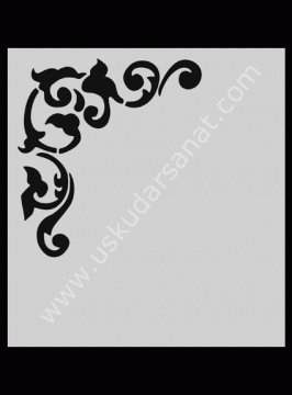 Mood Stencil Şablon 15X17 M026