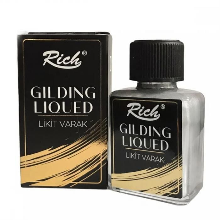Rich Likit Varak (Gilding Liqued) 75cc GÜMÜŞ
