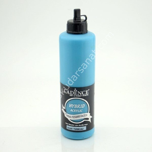 Cadence Hybrid Multisurfaces Akrilik Boya 500ml H-041 TURKUAZ