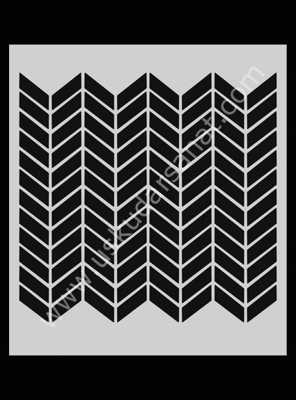 Mood Stencil Şablon 15X17 M028