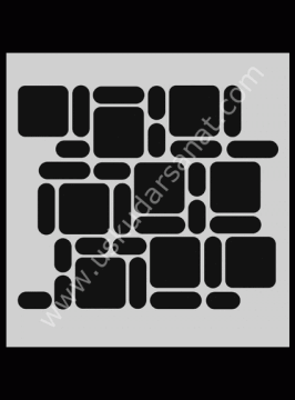 Mood Stencil Şablon 15X17 M029