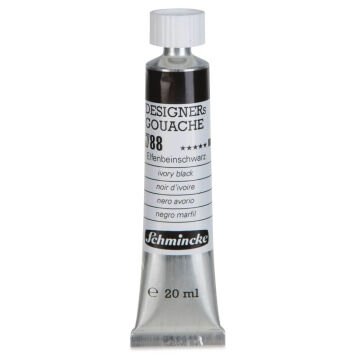 Schmincke HKS Designers Guaj Boya 20 ml Ivory Black 788