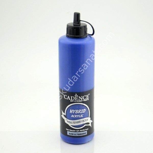 Cadence Hybrid Multisurfaces Akrilik Boya 500ml H-038 ULTRAMARINE