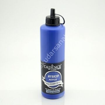 Cadence Hybrid Multisurfaces Akrilik Boya 500ml H-038 ULTRAMARINE