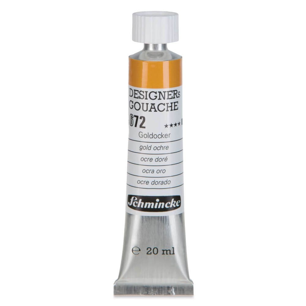 Schmincke HKS Designers Guaj Boya 20 ml Gold Ochre 672
